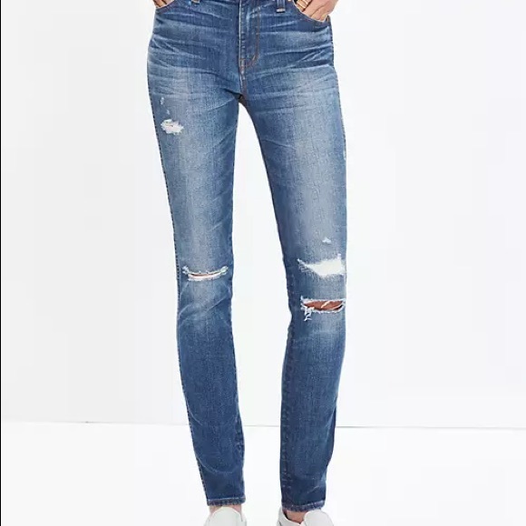 Madewell Denim - Madewell High Rise Tall Skinny Jeans